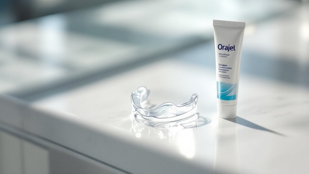 orajel eases invisalign discomfort