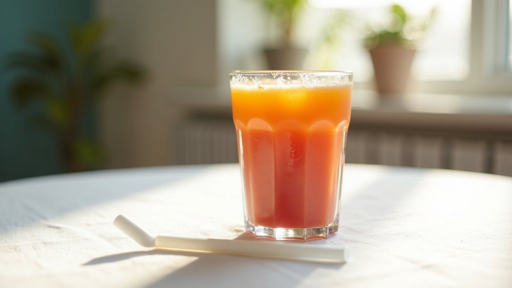 avoid straw after extraction