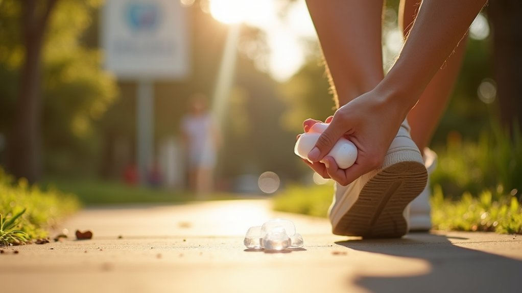 teeth pain during walking